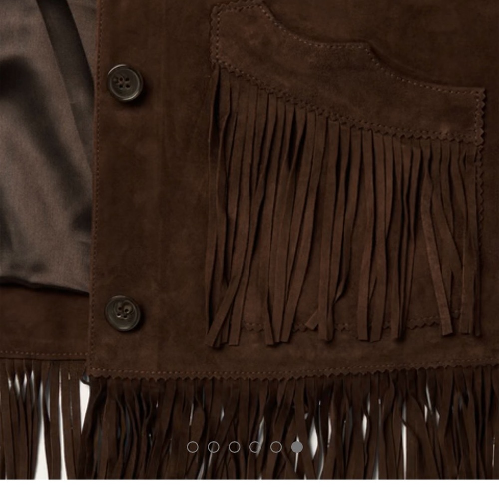 NWT Stetson Fringe Suede Jacket - Picture 9 of 11